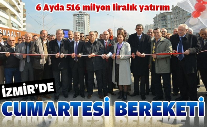 Büyükşehir Belediyesi Cumartesi günleri açılıştan açılışa koşuyor