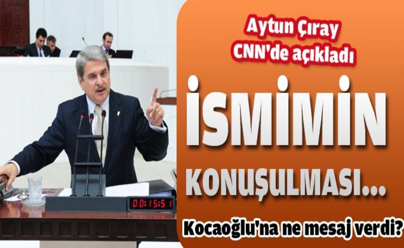Büyükşehir için ismi geçen Çıray Aykırı Sorular'a konuk oldu
