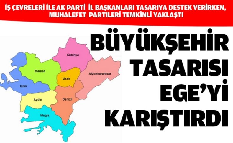 Büyükşehir Tasarısı, Ege’yi karıştırdı