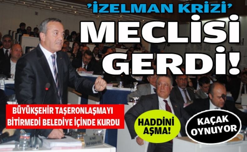 Büyükşehir'de gergin meclis!