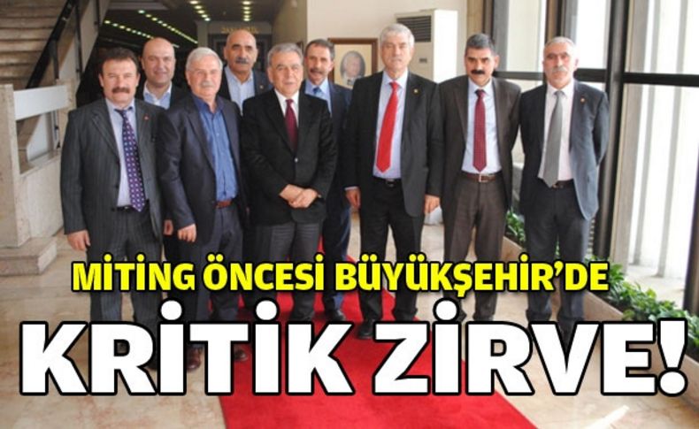 Büyükşehir'de kritik zirve: 650 arkadaşımızı firmaya kaptırmayacağız!