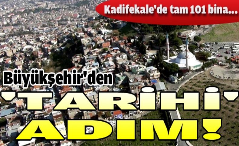 Büyükşehir’den tarihe büyük yatırım