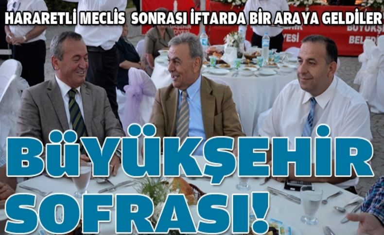 Büyükşehir’in iftar sofrasında “barış” vardı