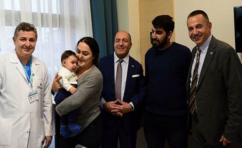 Can Hastanesi'nin ilk hastası Poyraz bebek