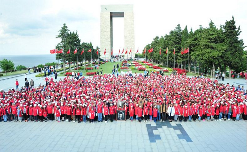 Balçovalı miniklerden Çanakkale çıkarması