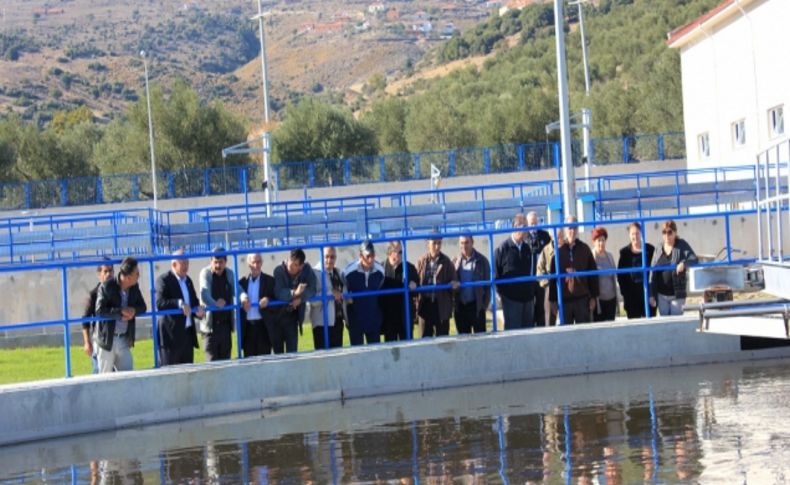 Çandarlı'da arıtma tesisi faaliyete girdi