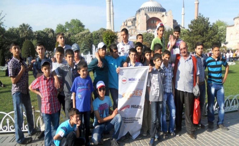 Cansuyu Projesi kapsamında öğrenciler İstanbul'u gezme fırsatı buldu