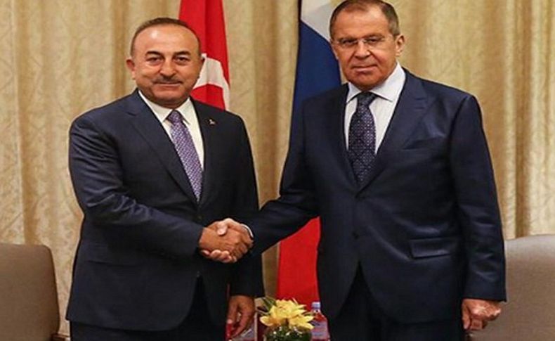 Çavuşoğlu, Lavrov'la görüştü