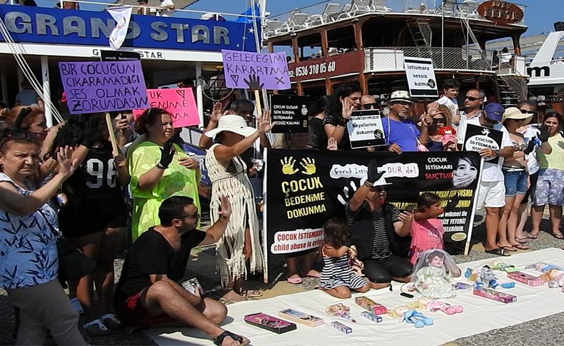 Çeşme'de çocuk istismarına tepki açıklaması