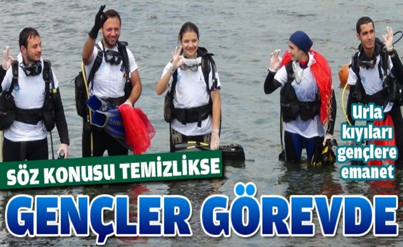 Çevreci gençleri Başkan Kocaoğlu yalnız bırakmadı