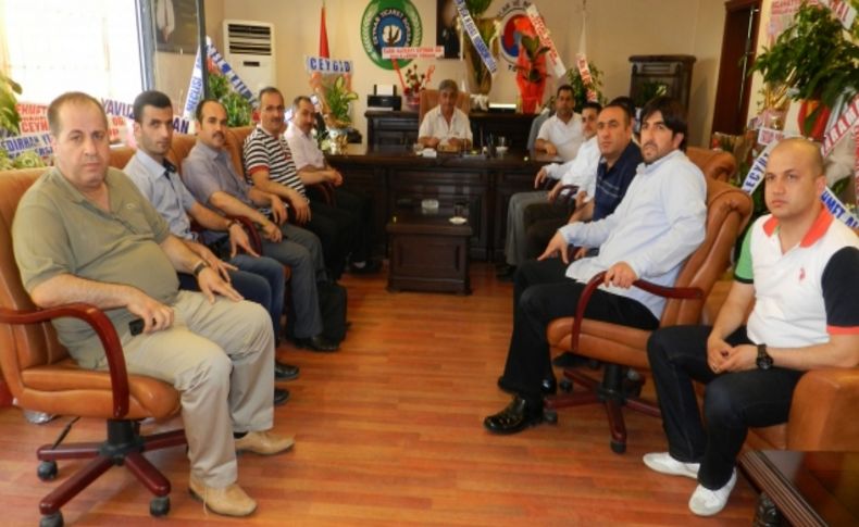 CEYGİD Başkanı Ural'dan, Ticaret Odası ve Borsa'ya hayırlı olsun ziyareti
