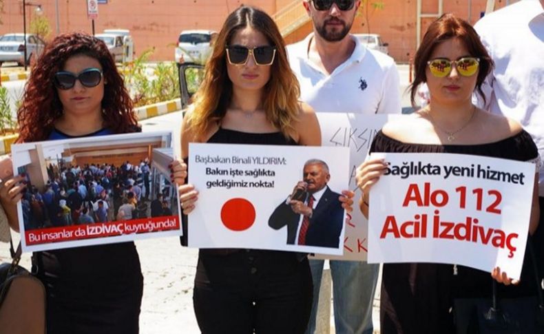 CHP Gaziemir'den Başbakan'a 'Acil' protesto!