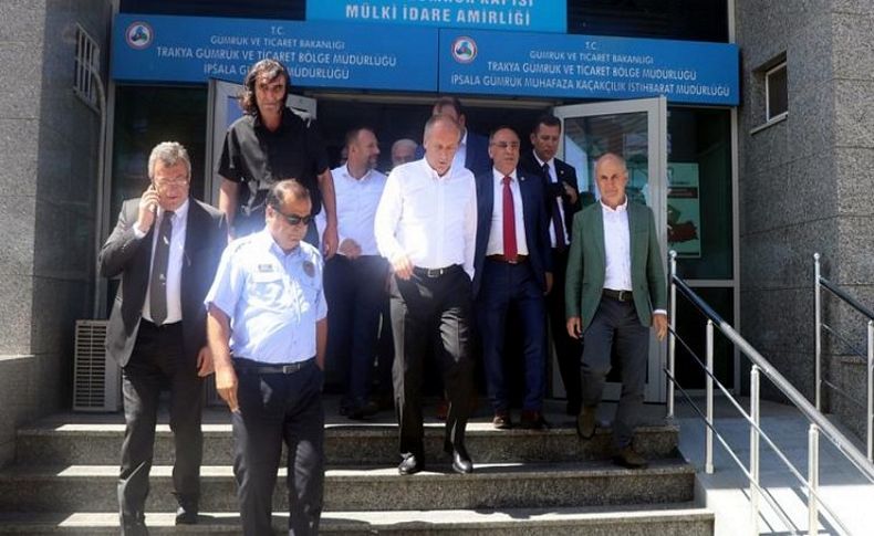 CHP heyeti Yunanistan'a alınmadı