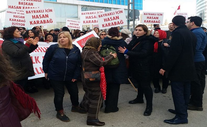 CHP önünde 'Karabağ' çağrısı: Aday yapın