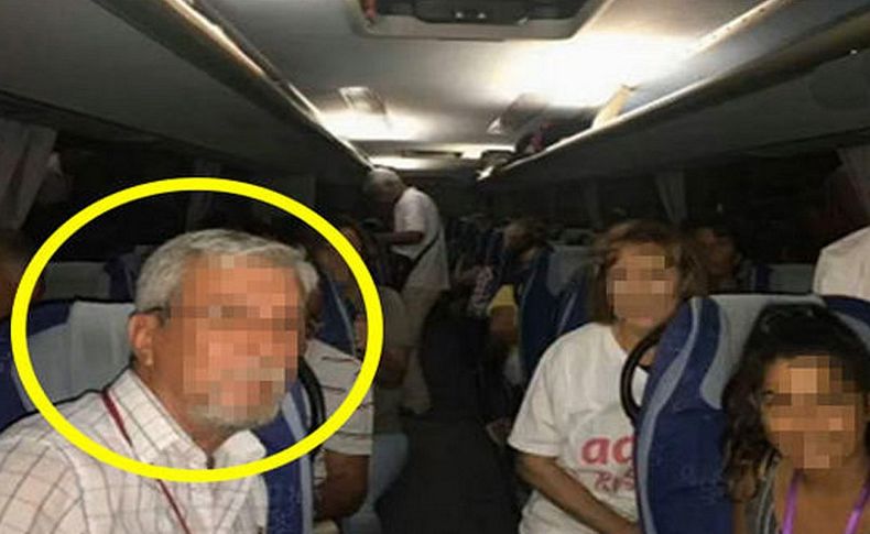CHP otobüsünde tacize tutuklama