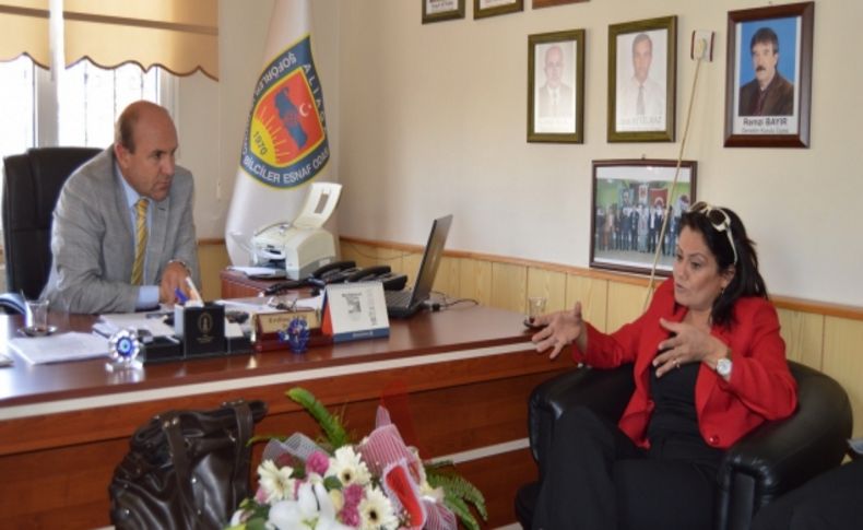 CHP Aliağa Belediye Başkan Aday Adayı Oğuzhan tüm kurumları dolaşıyor