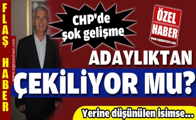 CHP Bayındır adayı Ardahan Totuk'tan çekilme sinyali