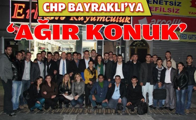 CHP Bayraklı'ya ağır konuk