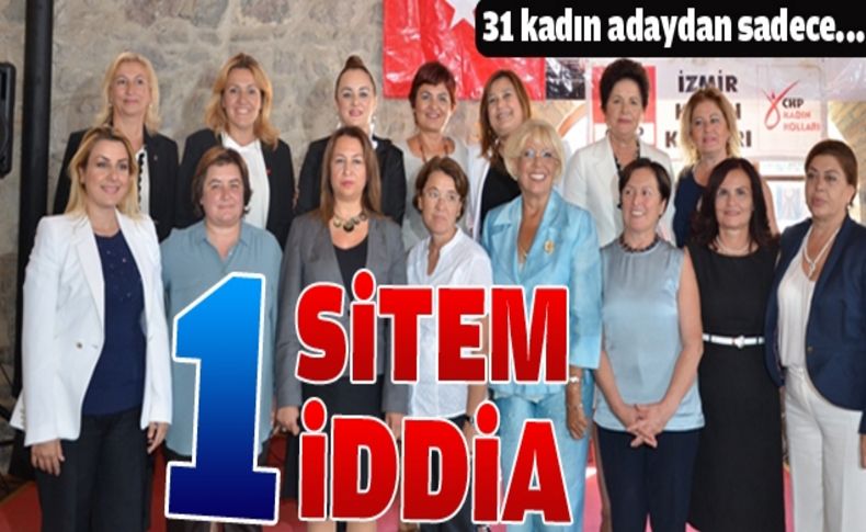 CHP İzmir’de belediye başkanlığına talip olan kadınlar bir araya geldi