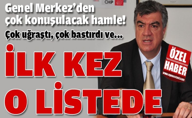 CHP İzmir'de flaş gelişme: Engin o listede!