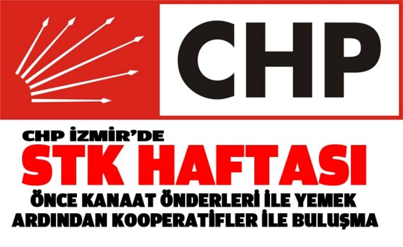 CHP İzmir'de STK haftası