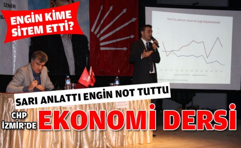 CHP İzmir’de yılın ilk dersi ekonomi