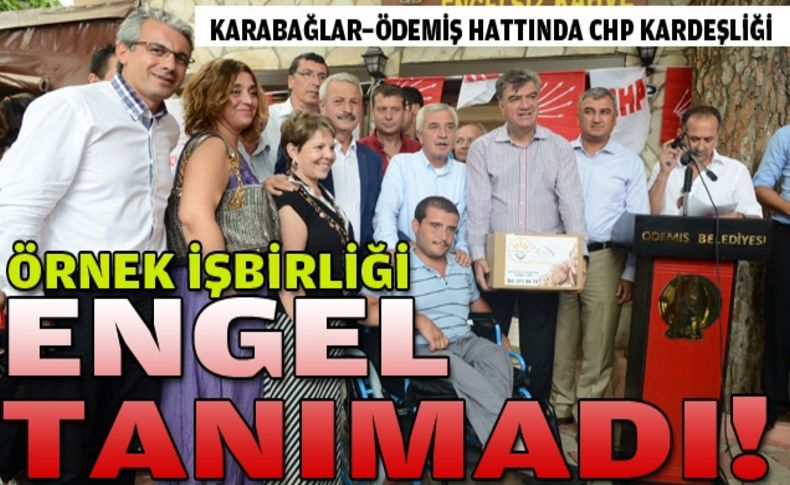 CHP İzmir'in örnek işbirliği engel tanımadı!