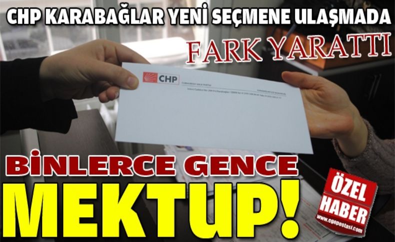 CHP Karabağlar'da hedef 18 bin genç