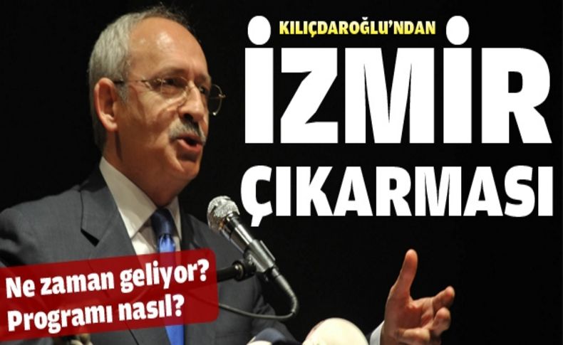 CHP Lideri İzmir'de esnafın nabzını tutacak