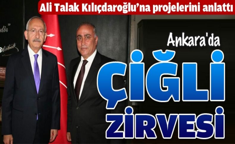 CHP lideri Talak'ı ağırladı