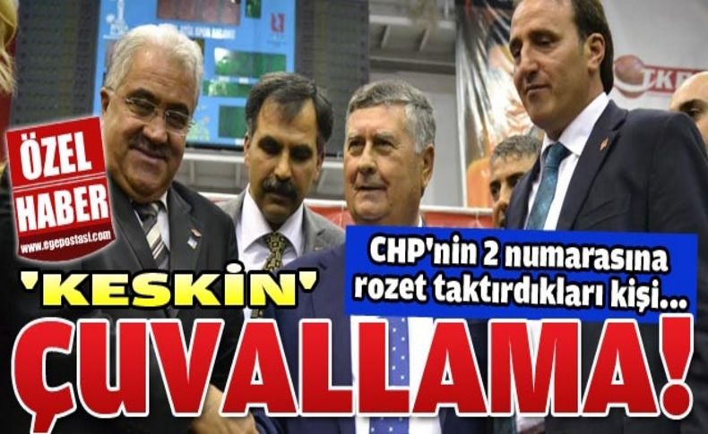 CHP üyesi olan partiliye CHP rozeti