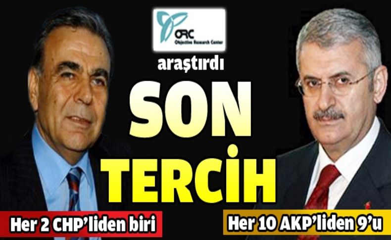 CHP'de Kocaoğlu, AK Parti'de Yıldırım