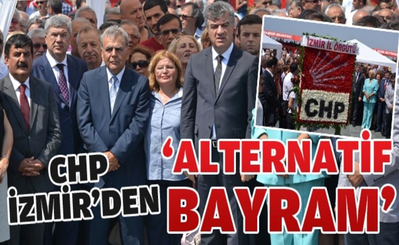 CHP'den alternatif kutlama