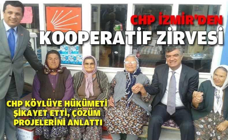 CHP'den Bademler'de kooperatif zirvesi