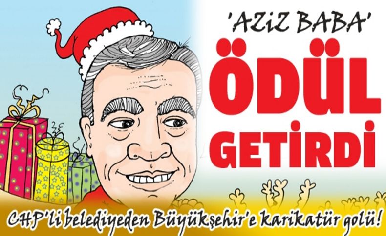 CHP'li belediyeden Büyükşehir'e karikatür golü