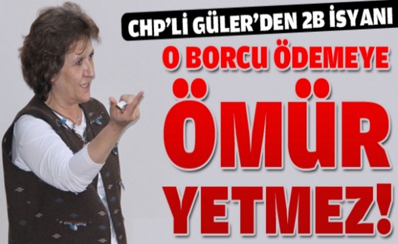 CHP'li Güler Aliağa Çaltıdere köylülerin isyanına tercüman oldu