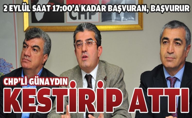 CHP'li Günaydın: 