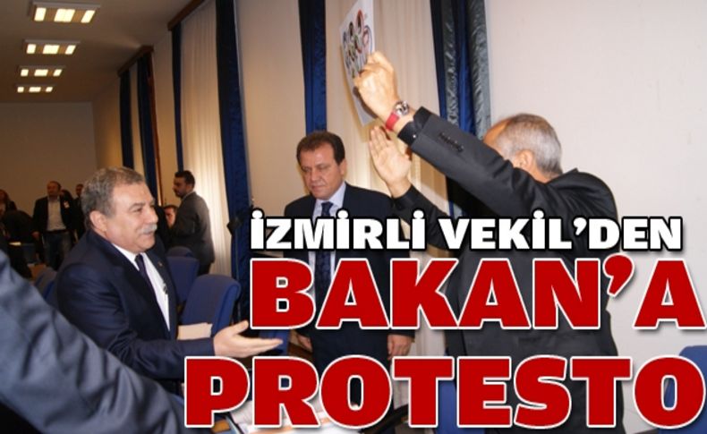 CHP'li Vekil, Bakan Güler'i protesto etti!