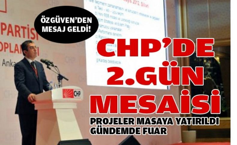 CHP'nin yerel seçim zirvesi sona erdi
