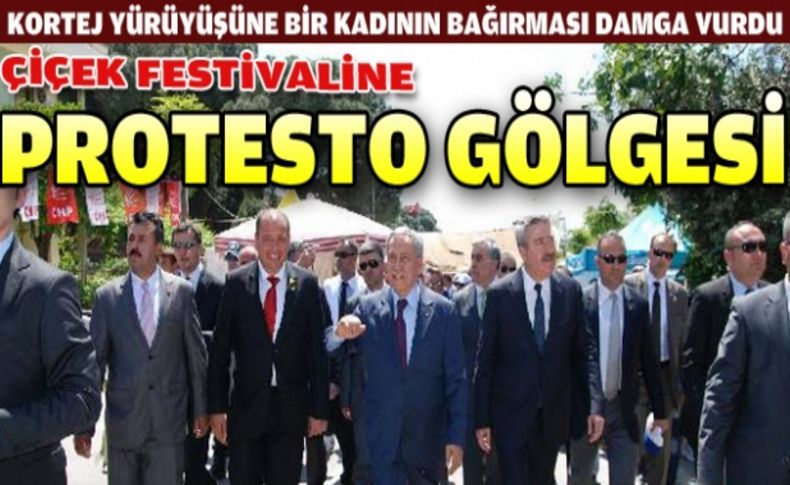 Çiçek Festivali'ne protesto gölgesi