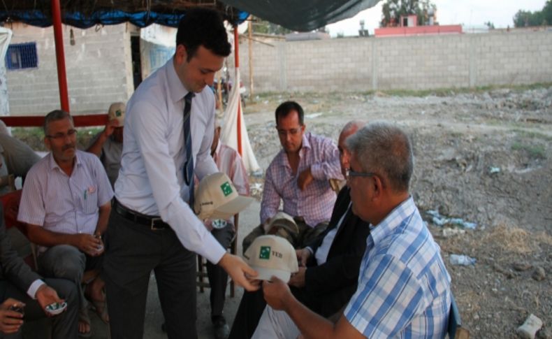 Çiftçiye çay da, kredi de TEB’den