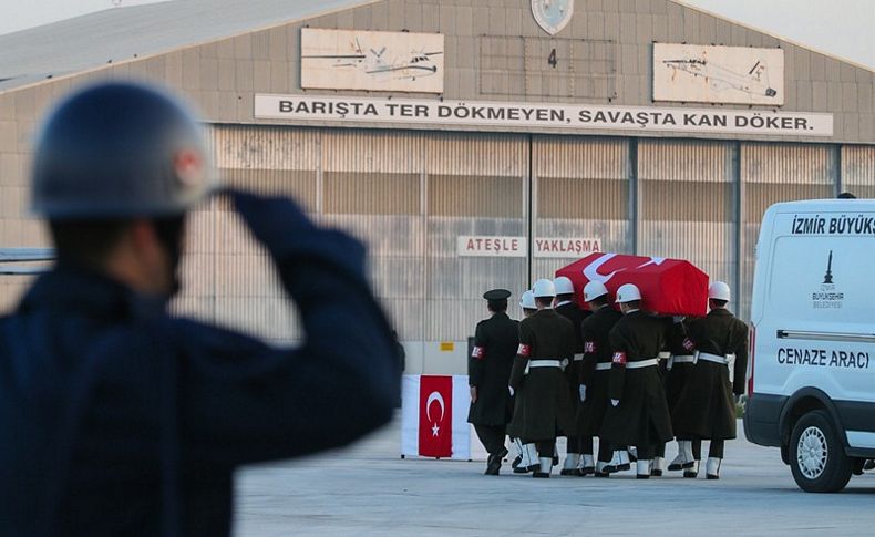 Şehit pilotlar törenle memleketlerine uğurlandı