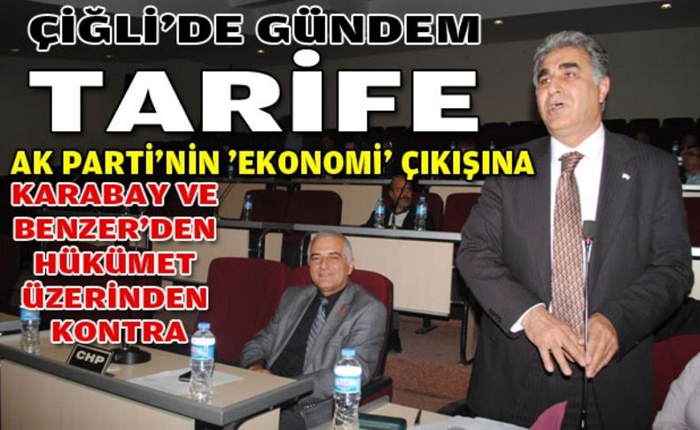 Çiğli’de gündem tarife