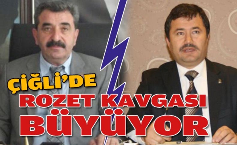 Çiğli'de rozet takıldı söz düellosu başladı