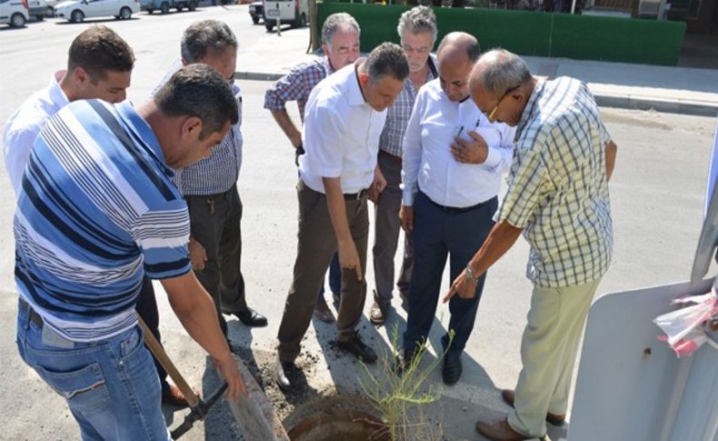 Çiğli’de yağmur suyu kanallarına neşter