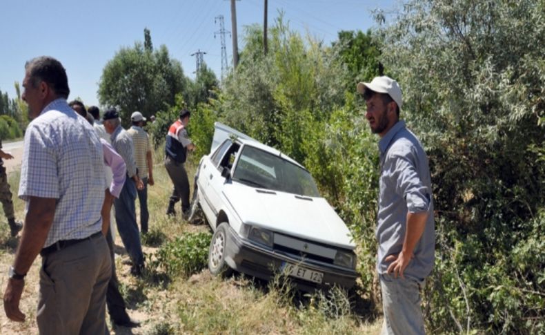 Çoğulhan yolunda trafik kazası: 2 yaralı