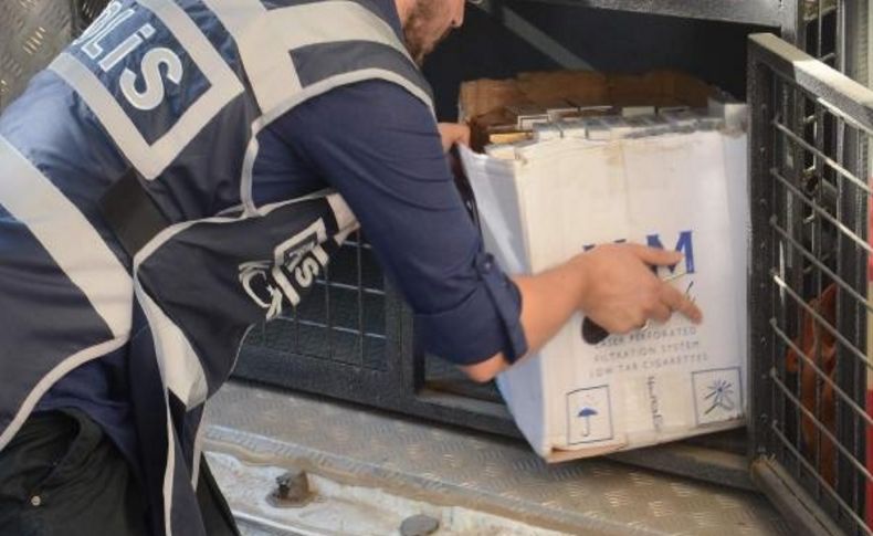 Çorlu'da 4 Bin Paket Kaçak Sigara Ele Geçirildi