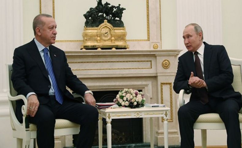 Cumhurbaşkanı Erdoğan Putin ile görüştü