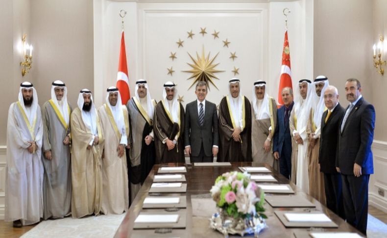 Cumhurbaşkanı Gül, Kuveyt Parlamento Başkanı Al Ghanim'i kabul etti