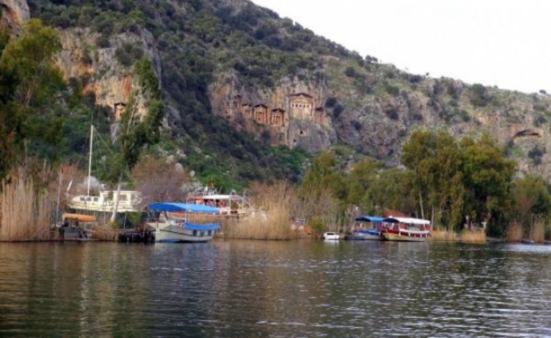 Dalyan her mevsim güzel